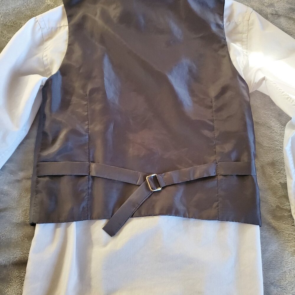 Bocaccio Boys 5-Piece Gray Suit Complete Set– Size 8 - Picture 6 of 7